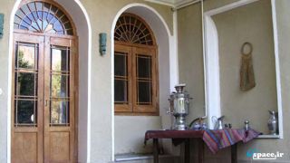نمای زیبا اقامتگاه بوم گردی حاجی خان تفت یزد